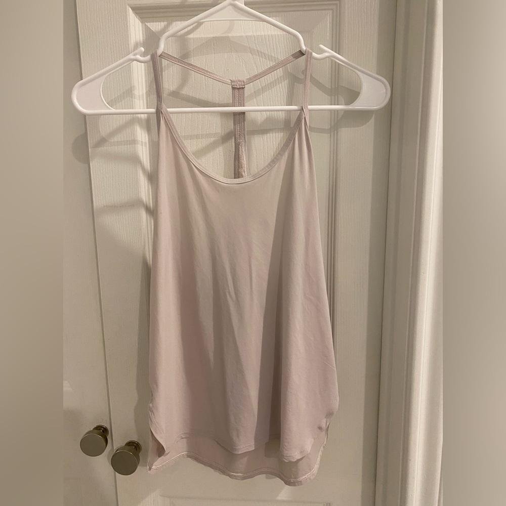 Lululemon tank top very light purple/pink